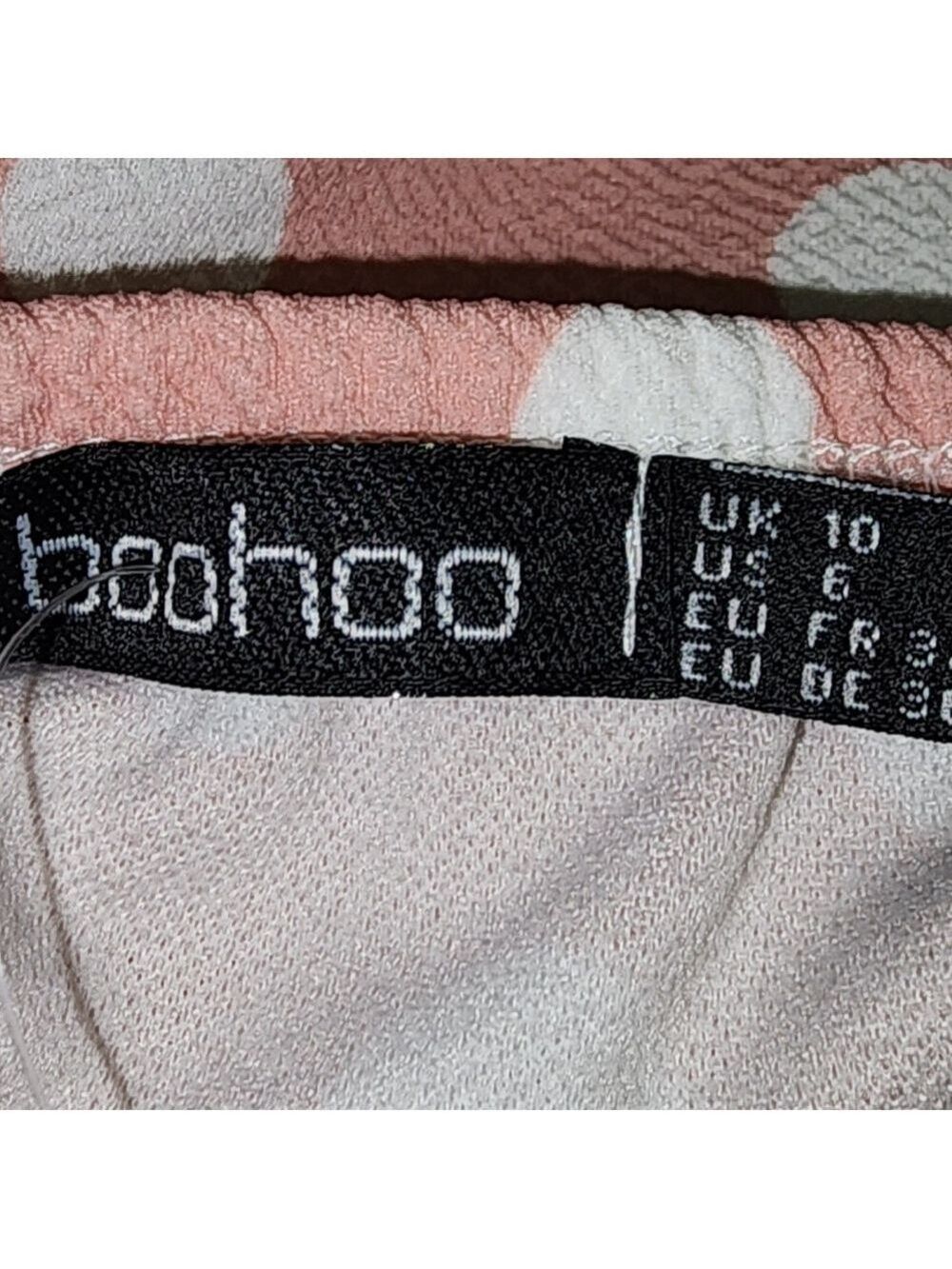 Boohoo Maternity Polka Dot Dress Size 10 NWT - Picture 7 of 12